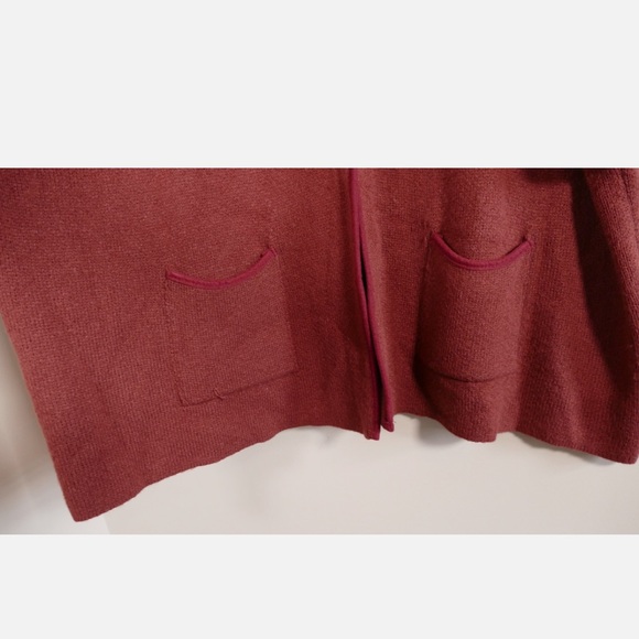 LC Lauren Conrad Rich Brown Women's Cardigan - Picture 5 of 5